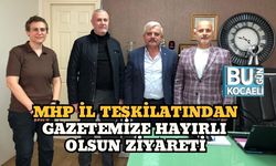 MHP İl Teşkilatından Gazetemize Hayırlı Olsun Ziyareti