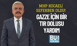MHP Kocaeli Seferber Oldu! Gazze İçin Bir Tır Dolusu Yardım