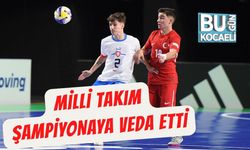 Milli Takım Şampiyonaya Veda Etti