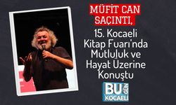 Müfit Can Saçıntı, 15. Kocaeli Kitap Fuarı’nda Mutluluk ve Hayat Üzerine Konuştu