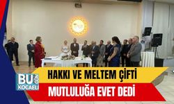Hakkı ve Meltem Çifti Mutluluğa Evet Dedi