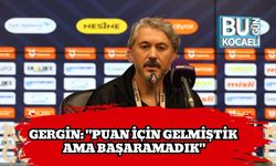 Gerin: "Puan İçin Gelmiştik Ama Başaramadık"