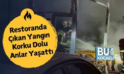 Restoranda Çıkan Yangın Korku Dolu Anlar Yaşattı