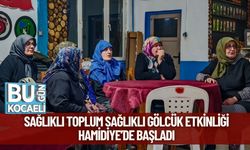 Sağlıklı Toplum, Sağlıklı Gölcük Etkinliği Hamidiye’de Başladı