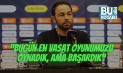 Selçuk İnan: “Bugün En Vasat Oyunumuzu Oynadık, Ama Başardık”