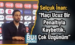 Selçuk İnan: “Maçı Ucuz Bir Penaltıyla Kaybettik, Çok Üzgünüm”