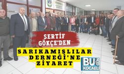 Sertif Gökçe'den Sarıkamışlılar Derneği'ne Ziyaret