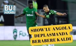 Show’lu Angola Deplasmanda Berabere Kaldı