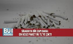 Sigaraya Bir Zam Daha: En Ucuz Paket 95 TL’ye Çıktı