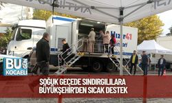 Soğuk Gecede Sındırgılılara Büyükşehir’den Sıcak Destek