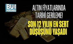 Altın Fiyatlarında Tarihi Gerileme! Son 12 Yılın En Sert Düşüşünü Yaşadı