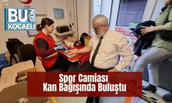 Spor Camiası Kan Bağışında Buluştu