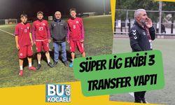 Süper Lig Ekibi 3 Transfer Yaptı