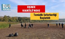 Eşme Sahili’nde Temizlik Seferberliği Başlatıldı