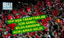 TFF’den Taraftarlar İçin Genel Bilgilendirme Açıklaması Geldi
