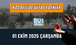 Kocaeli’de Vefat Edenler 01 Ekim 2025