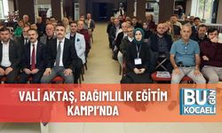 Vali Aktaş, Bağımlılık Eğitim Kampı’nda