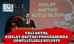 Vali Aktaş, Kızılay Haftası Programında Gönüllülerle Buluştu