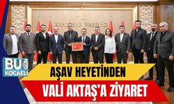 AŞAV Heyetinden Vali Aktaş’a Ziyaret