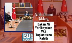 Vali İlhami Aktaş, Bakan Ali Yerlikaya’nın VKS Toplantısına Katıldı