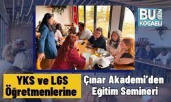 YKS ve LGS Öğretmenlerine Çınar Akademi’den Eğitim Semineri