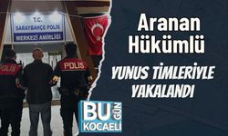 Aranan Hükümlü Yunus Timleriyle Yakalandı