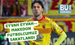 Eyvah Eyvah…  Makedon Futbolcumuz Sakatlandı