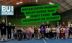 Kocaelispor Başkanı Recep Durul’dan  İzmit Tenis Akademisi’ne Ziyaret