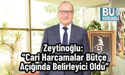 Zeytinoğlu: “Cari Harcamalar Bütçe Açığında Belirleyici Oldu”