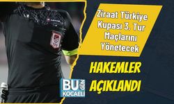 Ziraat Türkiye Kupası 3. Tur Maçlarını Yönetecek Hakemler Açıklandı