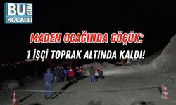 Maden Ocağında Göçük: 1 İşçi Toprak Altında Kaldı!