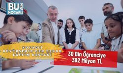 Kocaeli Büyükşehir’den Rekor Eğitim Desteği: 30 Bin Öğrenciye 392 Milyon TL