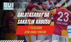 Galatasaray'da Sakatlık Kabusu: 7 Yıldızdan Aynı Anda Yoksun