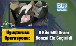 Uyuşturucu Operasyonu: 8 Kilo 500 Gram Bonzai Ele Geçirildi
