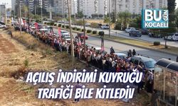 Açılış İndirimi Kuyruğu Trafiği Bile Kitledi