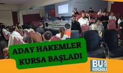 Aday Hakemler Kursa Başladı
