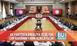 AK Parti'den İmralı'ya Yeşil Işık, CHP Kararını Yarın Açıklayacak!