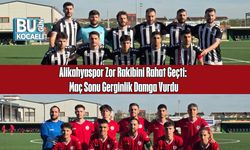 Alikahyaspor Zor Rakibini Rahat Geçti: Maç Sonu Gerginlik Damga Vurdu