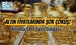 Altın Fiyatlarında Şok Çöküş! Altında Sert Satış Dalgası