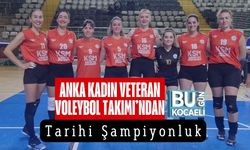 Anka Kadın Veteran Voleybol Takımı’ndan Tarihi Şampiyonluk