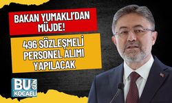 Bakan Yumaklı’dan Müjde! 496 Sözleşmeli Personel Alımı Yapılacak