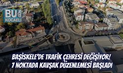 Başiskele’de Trafik Çehresi Değişiyor! 7 Noktada Kavşak Düzenlemesi Başladı
