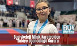 Başiskeleli Minik Karateciden Türkiye Üçüncülüğü Gururu