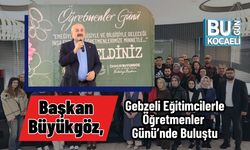 Başkan Büyükgöz, Gebzeli Eğitimcilerle Öğretmenler Günü’nde Buluştu