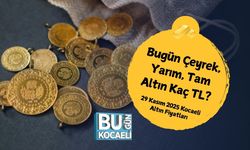 Bugün Çeyrek, Yarım, Tam Altın Kaç TL? 29 Kasım 2025 Kocaeli Altın Fiyatları