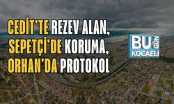 Cedit'te Rezev Alan, Sepetçi'de Koruma, Orhan'da Protokol