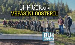 CHP Gölcük Vefasını Gösterdi
