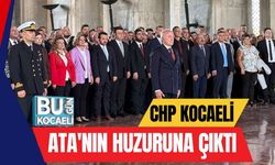 CHP Kocaeli Ata'nın Huzuruna Çıktı