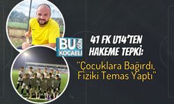 41 FK U14’ten Hakeme Tepki: “Çocuklara Bağırdı, Fiziki Temas Yaptı”