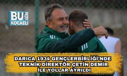 Darıca 1934 Gençlerbirliği’nde Teknik Direktör Çetin Demir ile Yollar Ayrıldı
